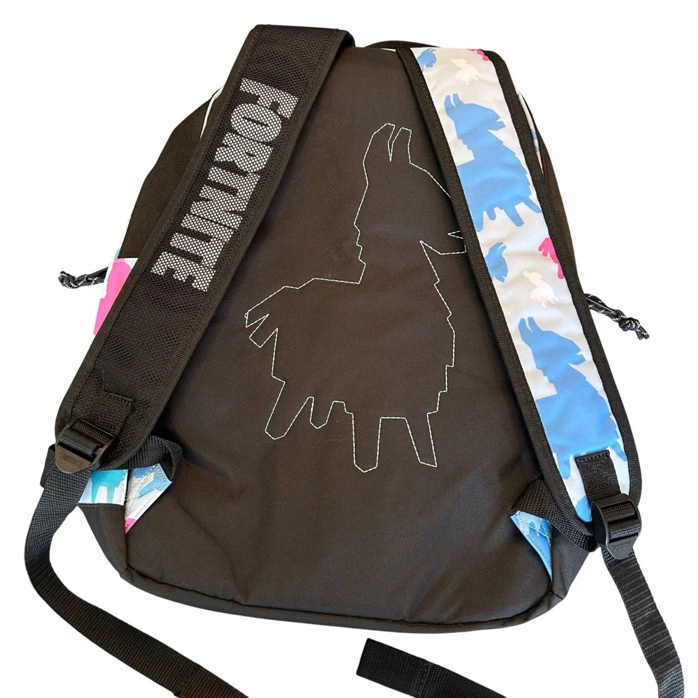 Fortnite Llama Backpack Pastel Print Kids School Bag Gamer Gaming‎